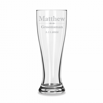 Formal | Personalized 16oz Pilsner Glass